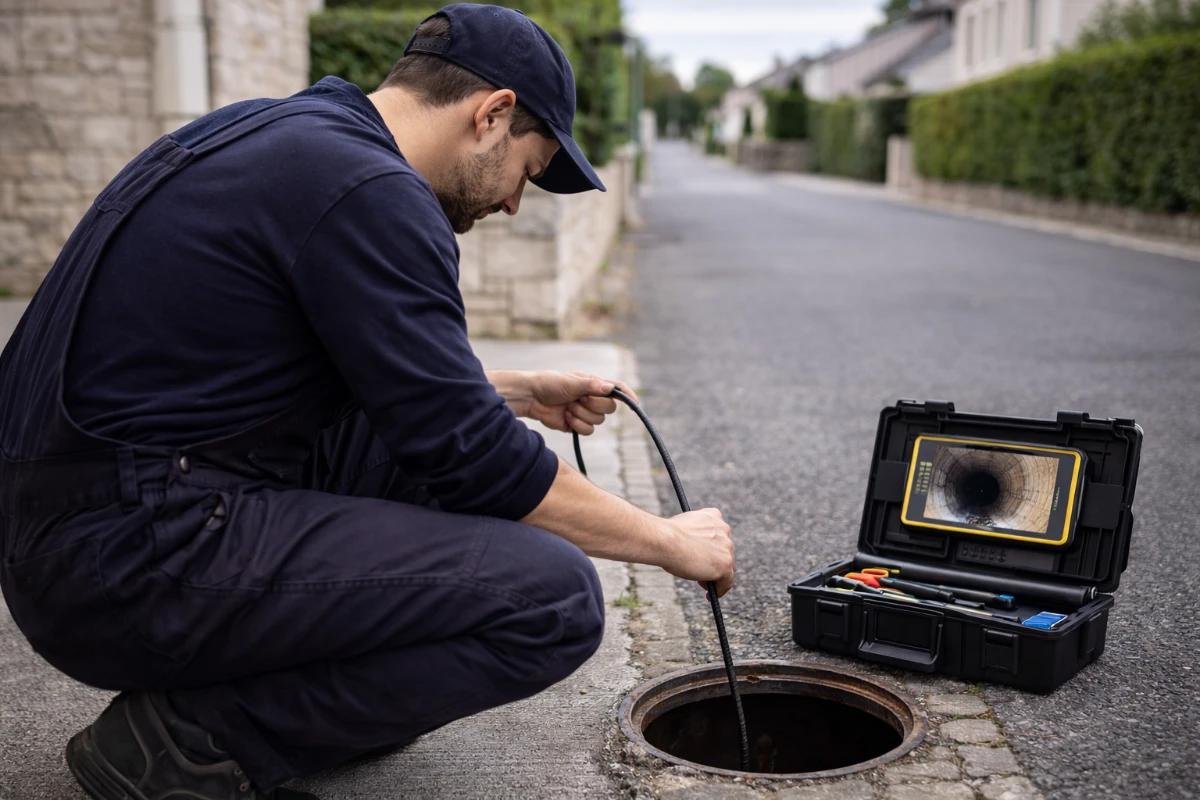 Technicien en intervention débouchage canalisations à Renens